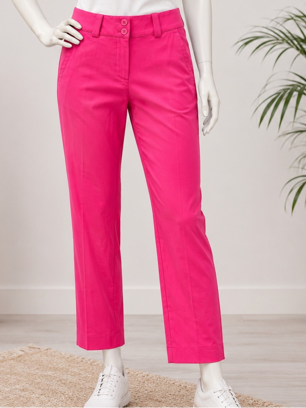 Nike Golf Women’s Modern Rise Cropped Pants – Size 0 – Bright Fuchsia Pink